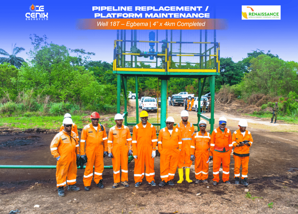 Successful Completion of 4 km Pipeline Replacement and Platform Maintenance at Well 18T – Egbema